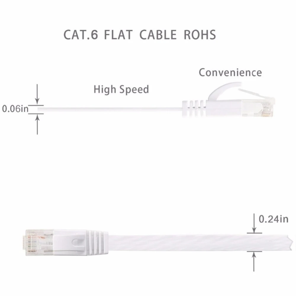 Cat6 CAT7 RJ45 Network LAN Ethernet Cable Computer UTP Patch Cord For Router 0.5m 1m 1.5m 2m 3m 5m 10m 15m 20m 25m 30m