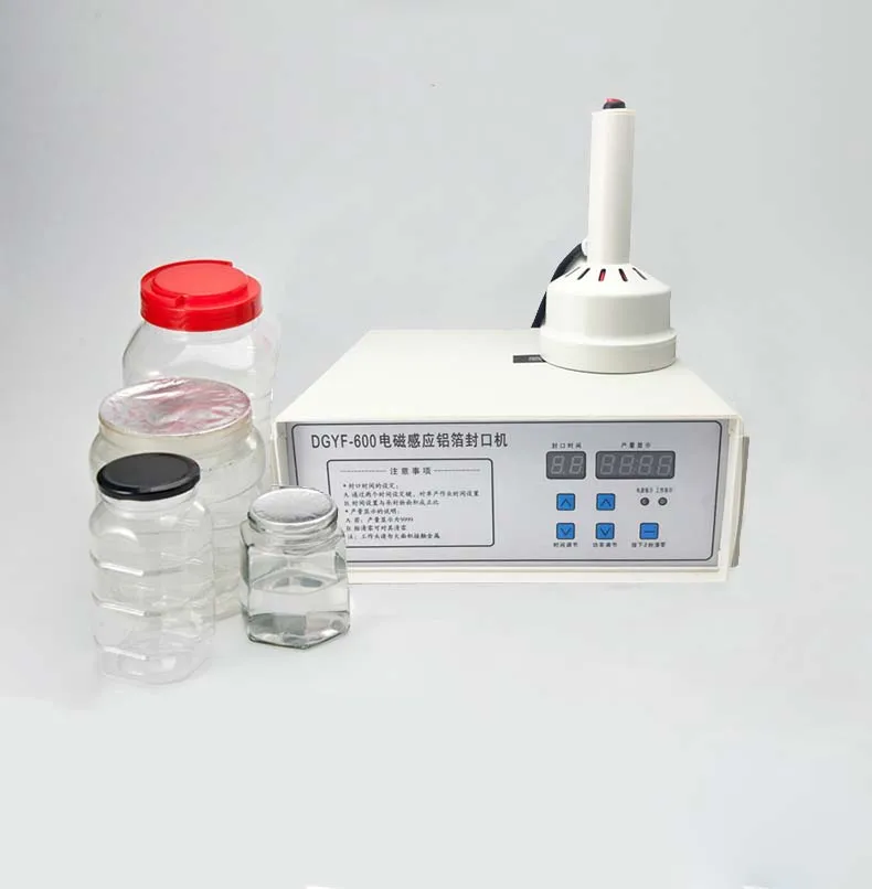 Máquina de sellado de inducción electromagnética de mano, sellador de tapas de botellas de plástico, máquina de embalaje de tapas de papel de aluminio al vacío