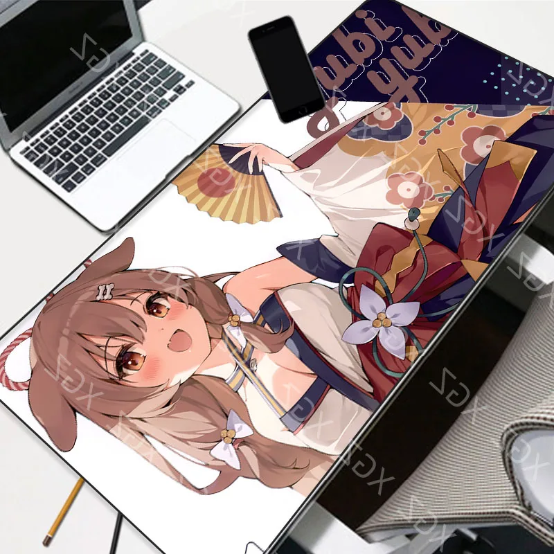 Yuzuoan XL New Product Hot Sale Anime Girl Game Pc Mouse Pad Game Desktop Computer Accessories Household Pad Watch Pioneer