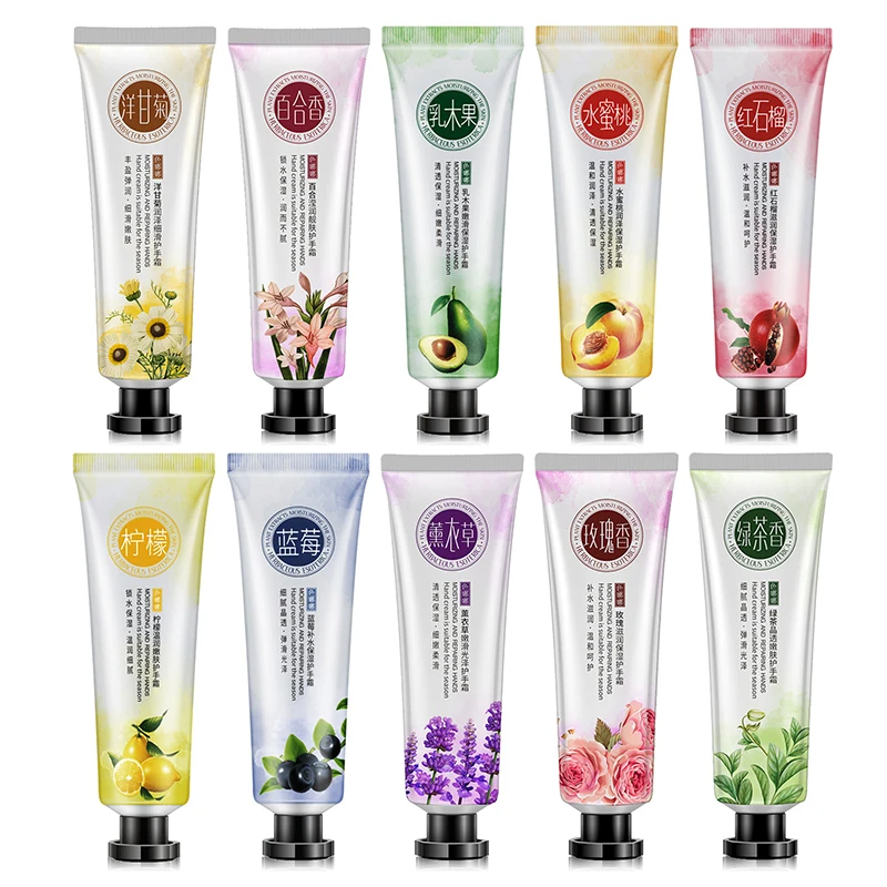 

Mini Moisturizing Plant Extract Fragrance Hand Cream Hand NailsSkin Care Lotion Repair Anti-cracking High-grade Nourishing TSLM1