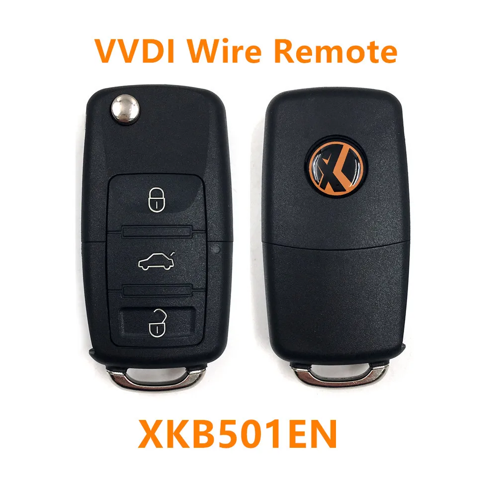 

5pcs/lot Xhorse universal VVDI wire remote control XKB501EN XKB508EN Car Key no transpponder chip for VVDI Mini Key Tool VVDI2