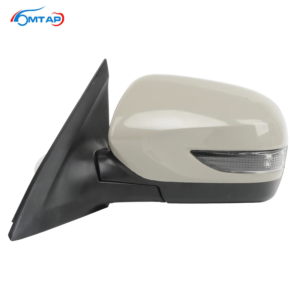 Auto Folding Side Mirror For Subaru Forester 2011 2012 Outside Rearview Mirror Assy Heated LED turn signal 9Pins