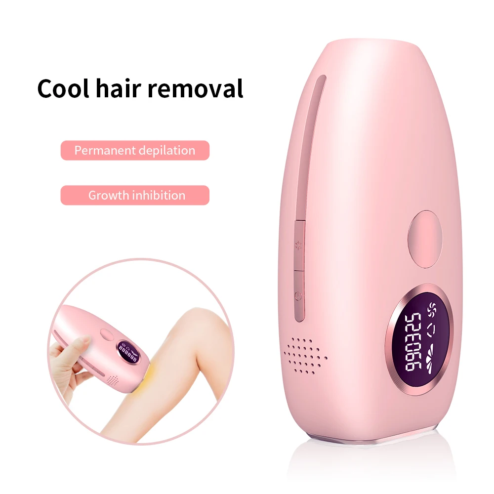 

Painless Laser Photon Freezing Point Epilator 999999 Flash Permanent Hair Remover Body Facial Hair Removal Machine Depilator