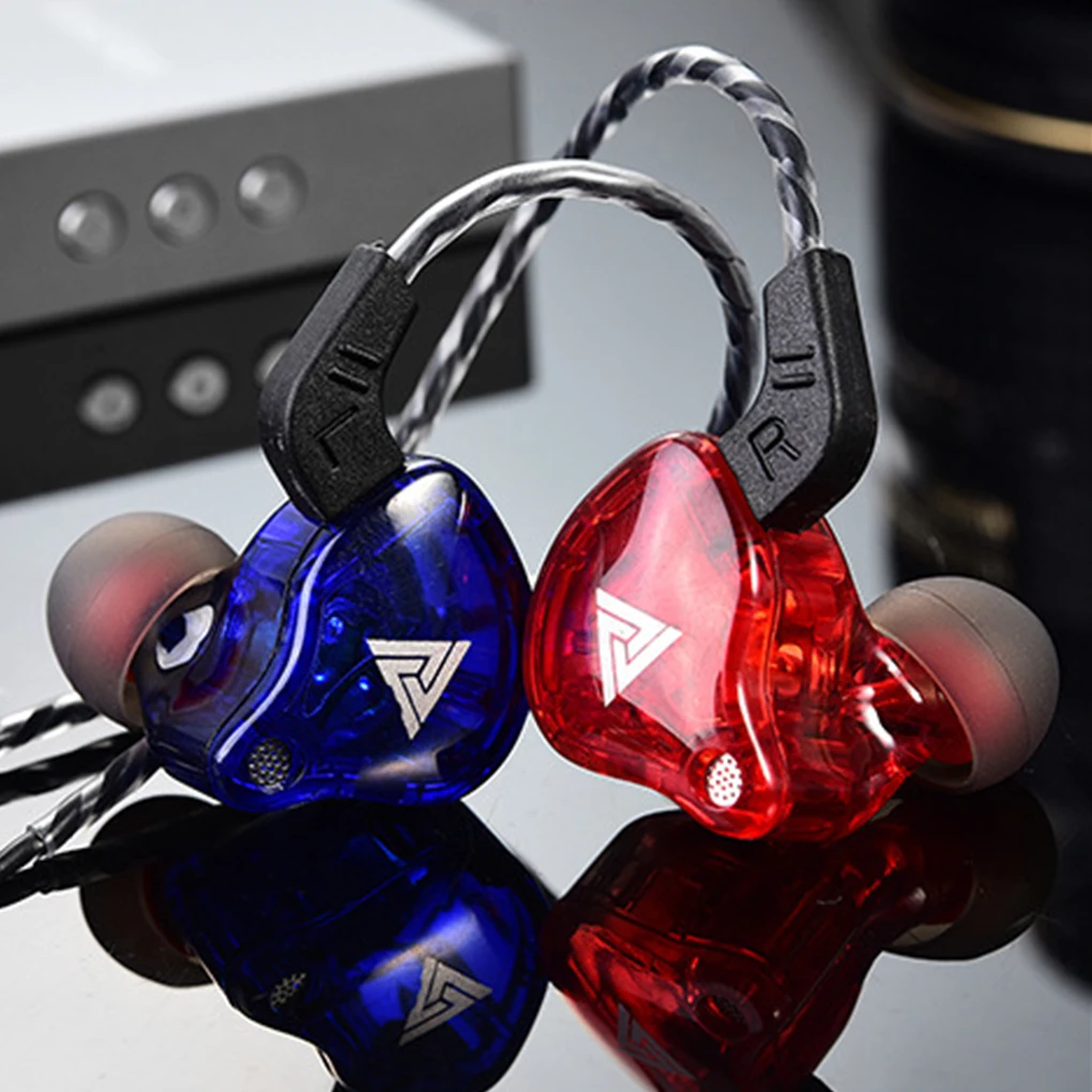 QKZ AK6 ATES ATE ATR HD9 Driver In rame HiFi Sport cuffie In Ear auricolare per correre con microfono cuffie Gmaer musica auricolari