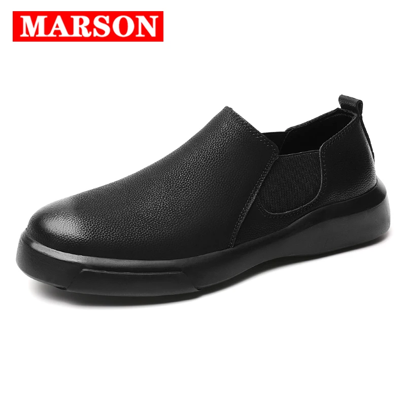 

Men Loafers Light Leather Casual Shoes Spring Autumn Male Outdoor Walking Shoes Comfortable Mens Chaussure Homme Fashion Loafers