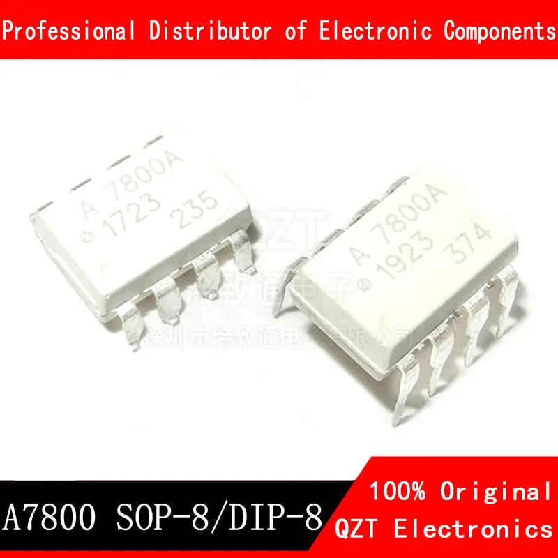 10pcs/lot A7800 A7800A HCPL-7800 optocoupler SOP-8 DIP-8 new original In Stock