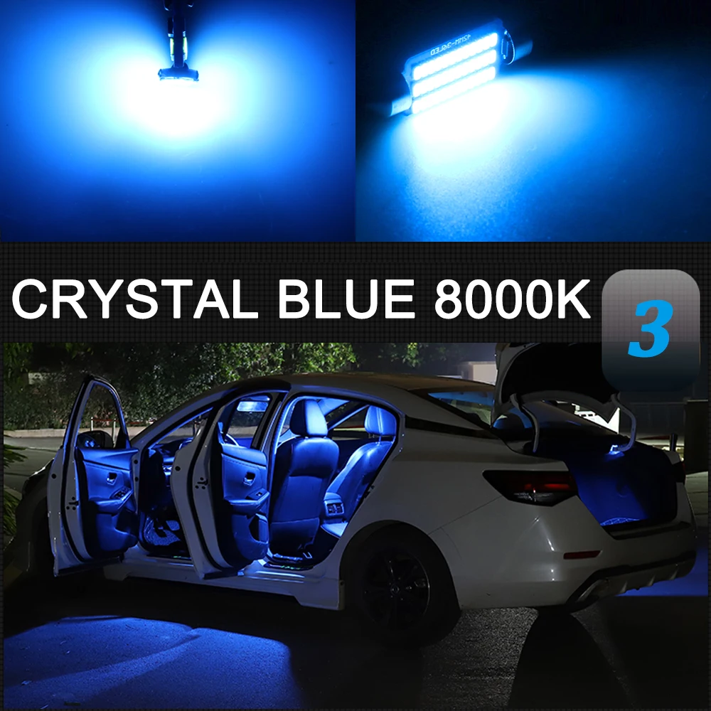 AENVTOL Canbus LED zestaw do oświetlenia wnętrza Citroen C5 Aircross Tourer 2000-2018 2019 2020 2021 akcesoria samochodowe Dome Trunk lamp