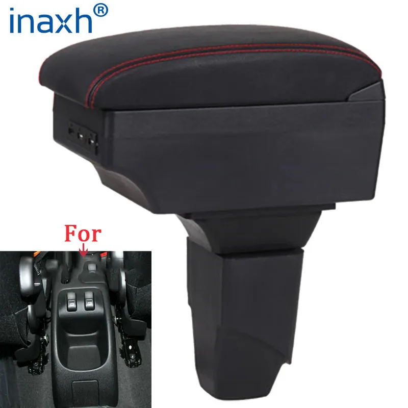 For PEUGEOT 206 Armrest Interior Parts 2017 Car Armrest box Retrofit parts Storage box car accessories Interior