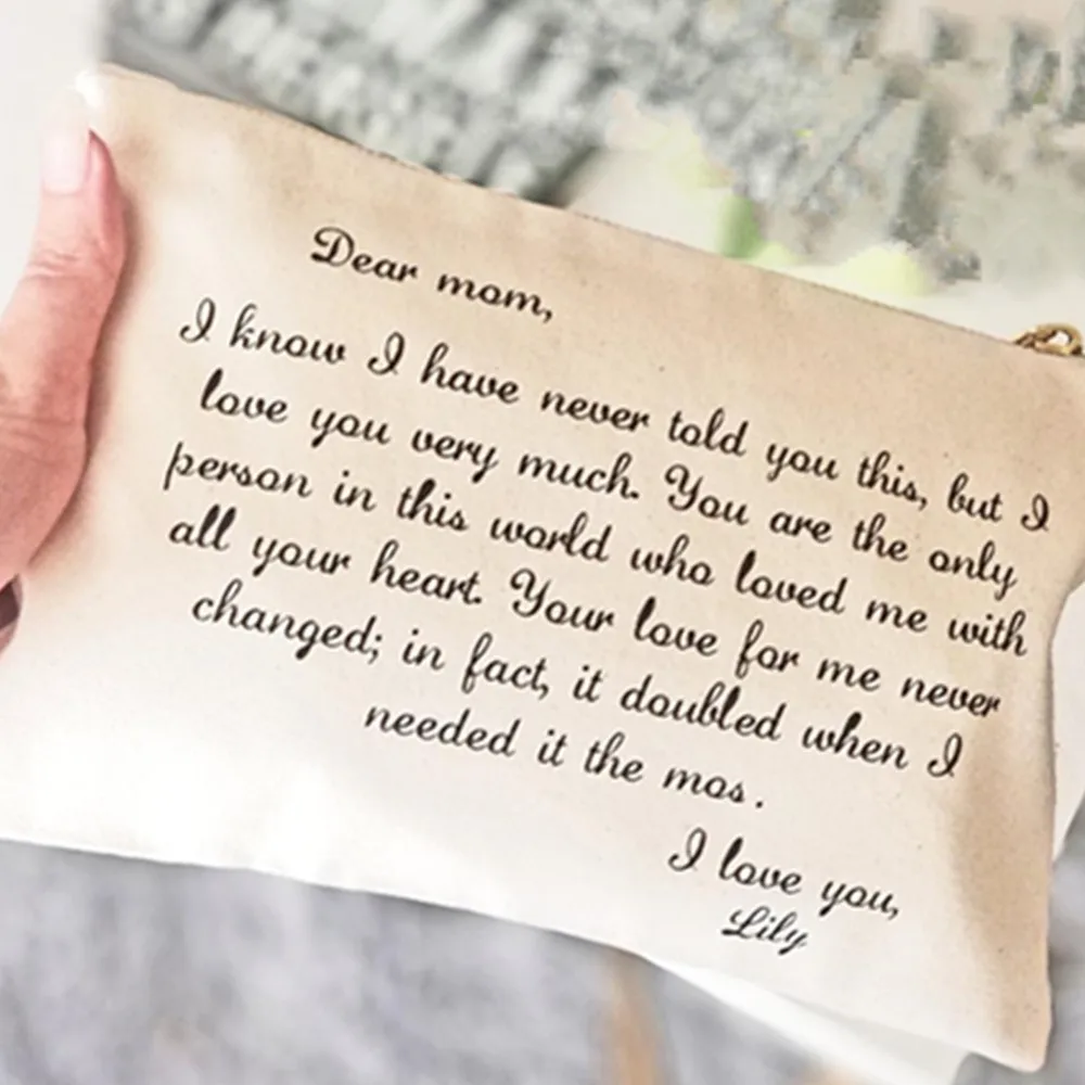 

Personalized Love Letter bag, Big letter, Mother's Day Gift bag, Grandparents, Wedding Gift, cutom Anniversary Present bag