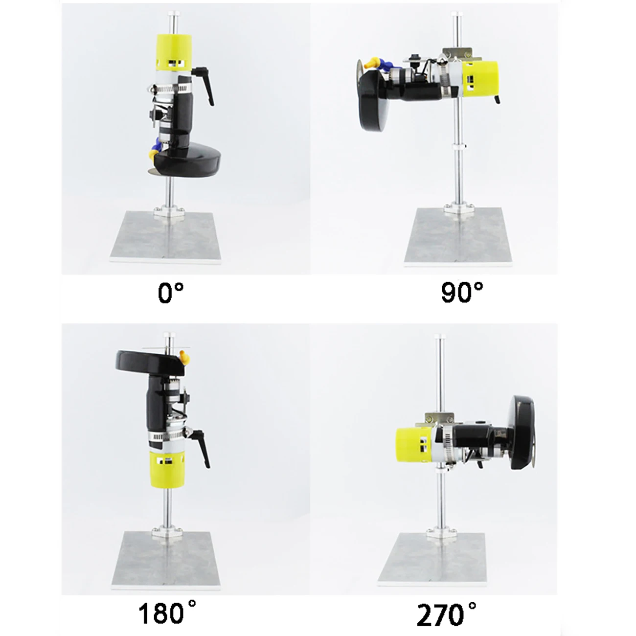 Cortador eléctrico de botellas de vidrio, máquina de corte con 7 velocidades variables para maceta DIY, botella de vidrio redonda ovalada