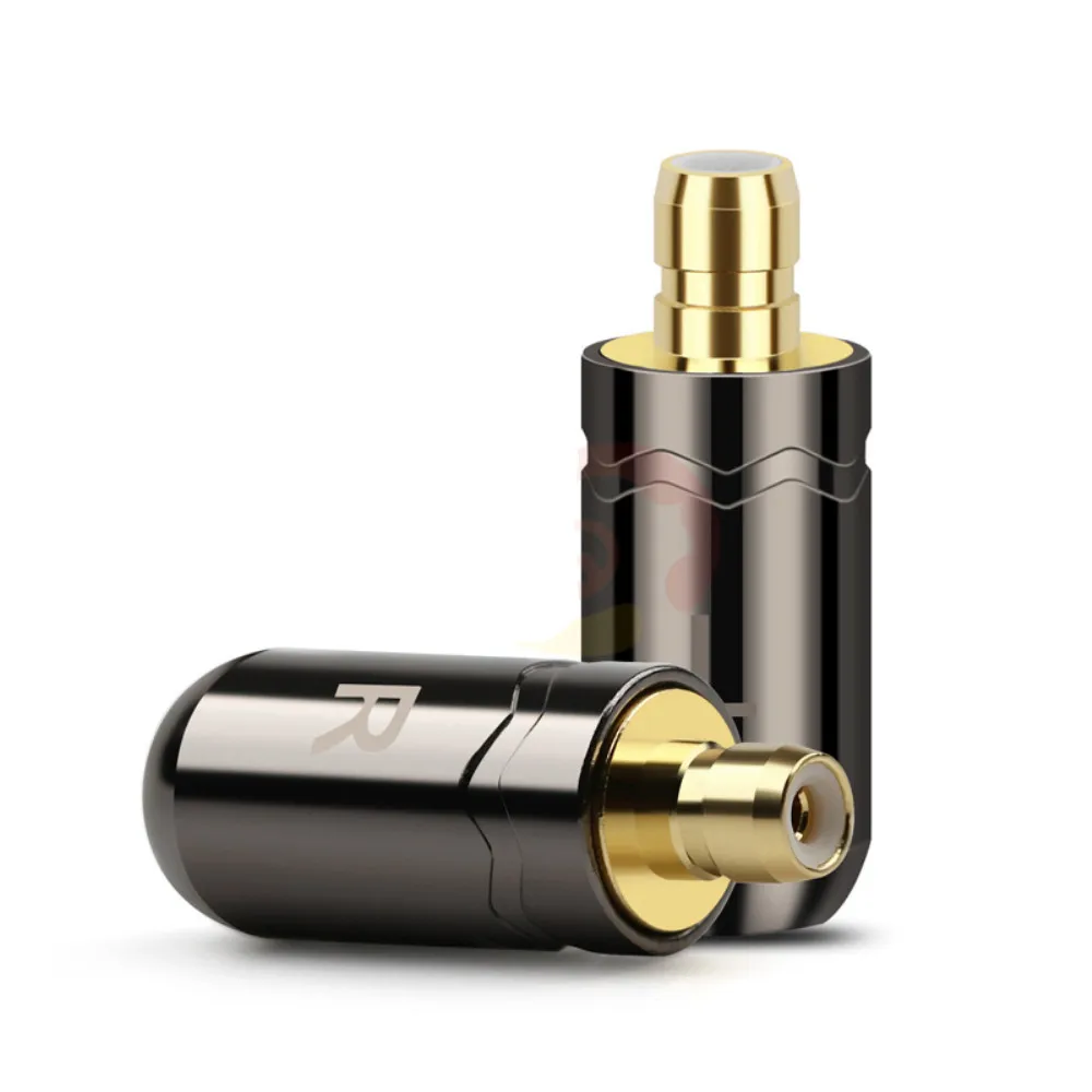 For Acoustune 1655 1695Ti Headphone Plug Minijack Audio Connector Earphone Pins Soldering Gold Plated Wire Metal Adapter