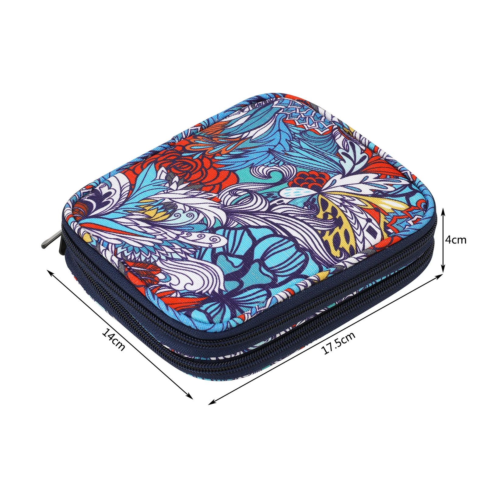 Portable Sewing Knitting Storage Bags Empty Crochet Hooks Storage Box for Knitting Needles Crochet Sewing Organizer Tools Bags