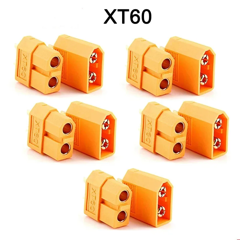 5Pair Amass XT60 XT60H XT60E-M XT90S XT90H XT30U MR30 MR60 MT30 MT60 XT60PW XT30PW T-type T Plug XT150 AS150 EC5 Plug Connector