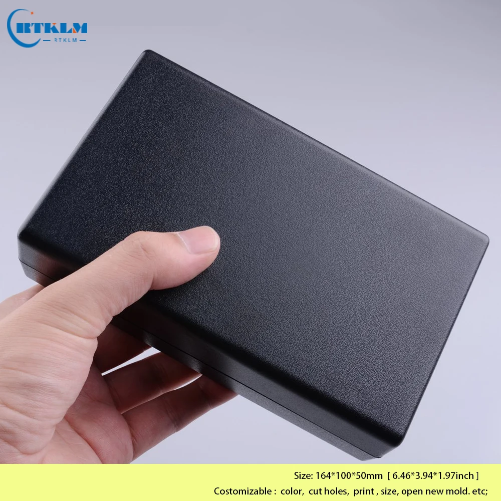 Electronics Junction Box Plastic Enclosure DIY Instrument Case ABS Plastic Project Box Desktop Enclosures 164*100*50mm