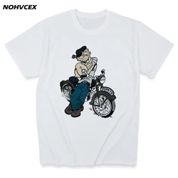 Cartoon Popeye Harajuku Anime Hot sale Men Women   Clothing T-Shirt Top Tees