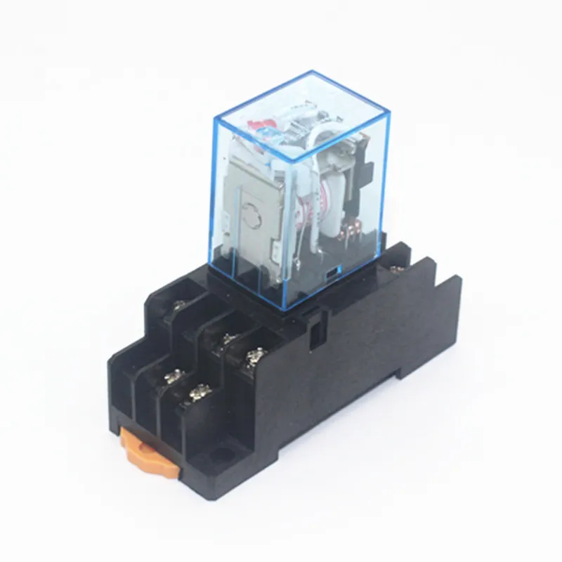 1 PCS Micro Mini Relay HH53P MY3NJ MY3 11-Pin DC12V/DC24V/DC110V/AC220V Coil General Purpose Intermediate Electromagnetic