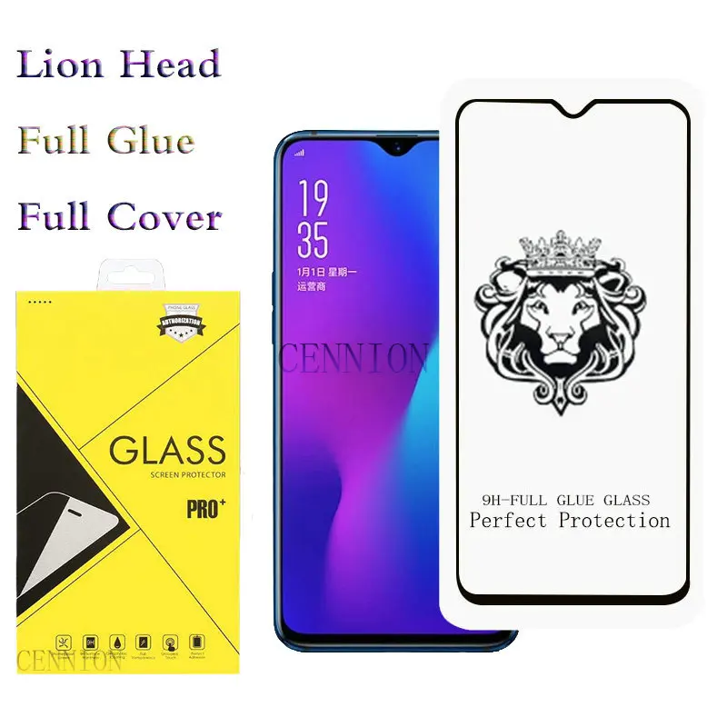 

Lion Head Tempered Glass For Xiaomi Redmi 8 8A 9 9A 9C NFN 10X Pro K30 Ulart Note 9S Mi 10 Pro zoom Max poco X3 F2 NFC LITE 5G