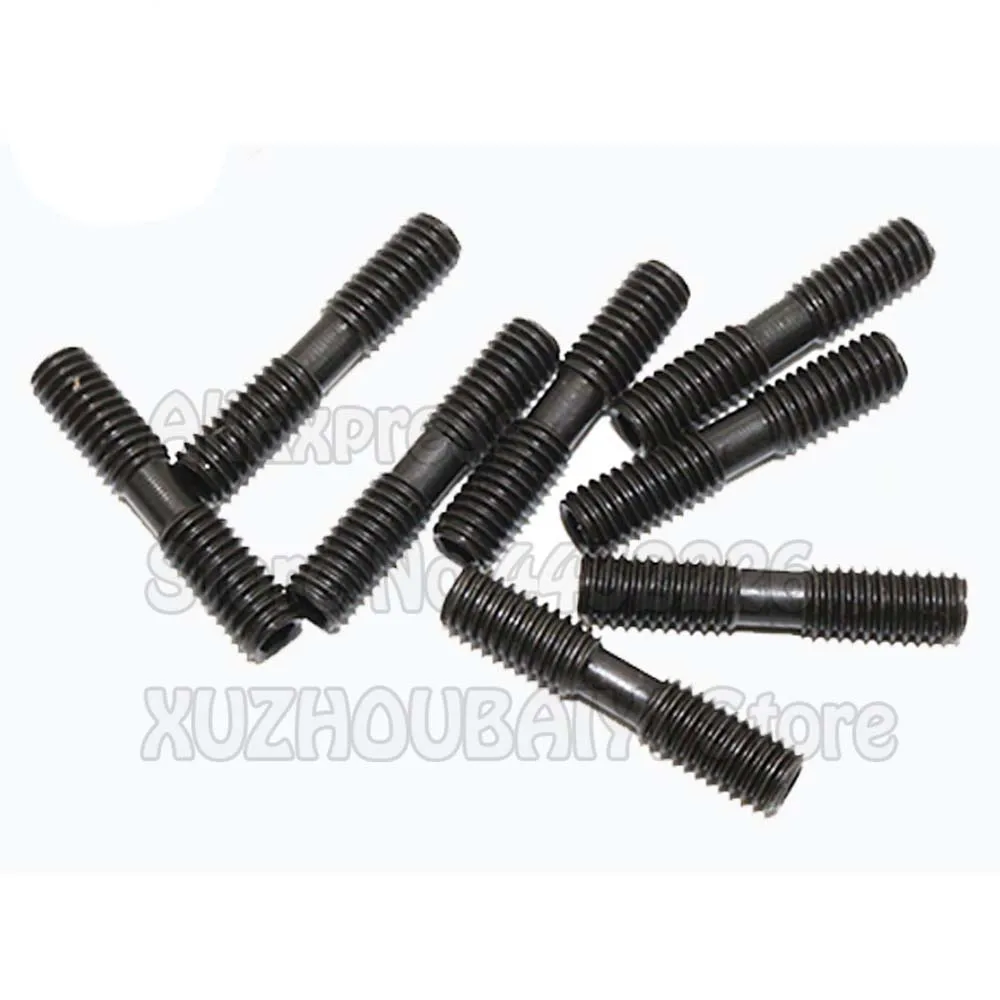10 Chiếc 2 Đầu Vít M5x20 M6x20 M6x25 M6x30 M8x20 M8x1x30 M8x30 M10x30 Biến Dụng Cụ Dao Cắt Tiện Torx Vít