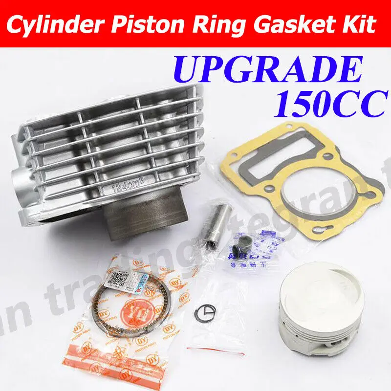 Motorcycle Cylinder Piston Ring Gasket Kit for Honda XR 125 L NXR125 XR125L BROS 62mm Big Bore Modification