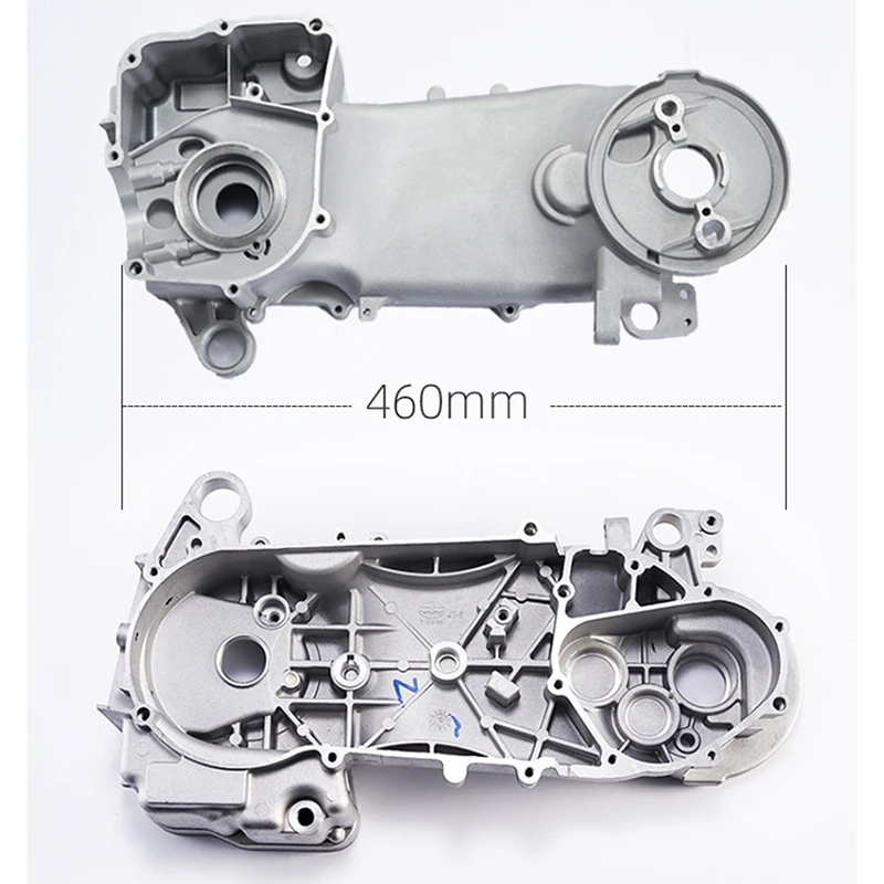 Motorcycle Left Side Crankcase Cover For Gy6 125cc 150cc 152qmi 157qmj 1p52qmi 1p57qmj Scooter Moped 460mm 510mm