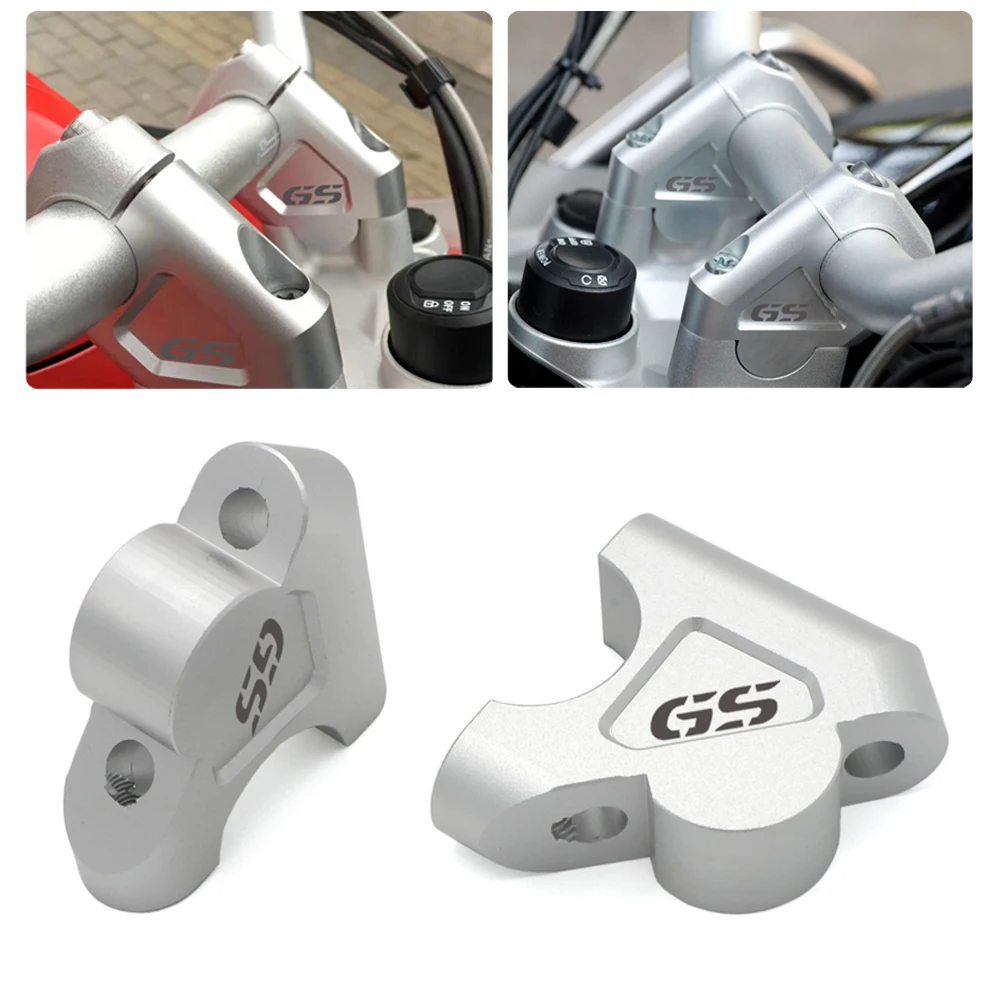 

For BMW R1200GS LC R 1200GS Adventure ADV R1250GS 2014 2015 2016 2017 2018 Handle Bar Riser Clamp Extend Handlebar Adapter Mount