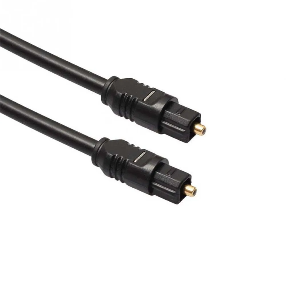 High Quality Digital Optical Audio Cable Toslink Gold Plated 1m 1.5m 2m 3/5m 10m 15m 20m SPDIF MD DVD Gold Plated Cable