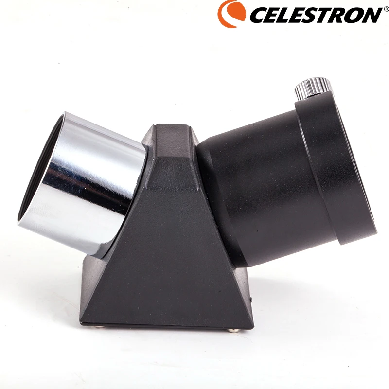 

1.25'' 45-Degree Metal Telescope Diagonal Adapter Mirror Lens for Astronomical Telescope Eyepiece