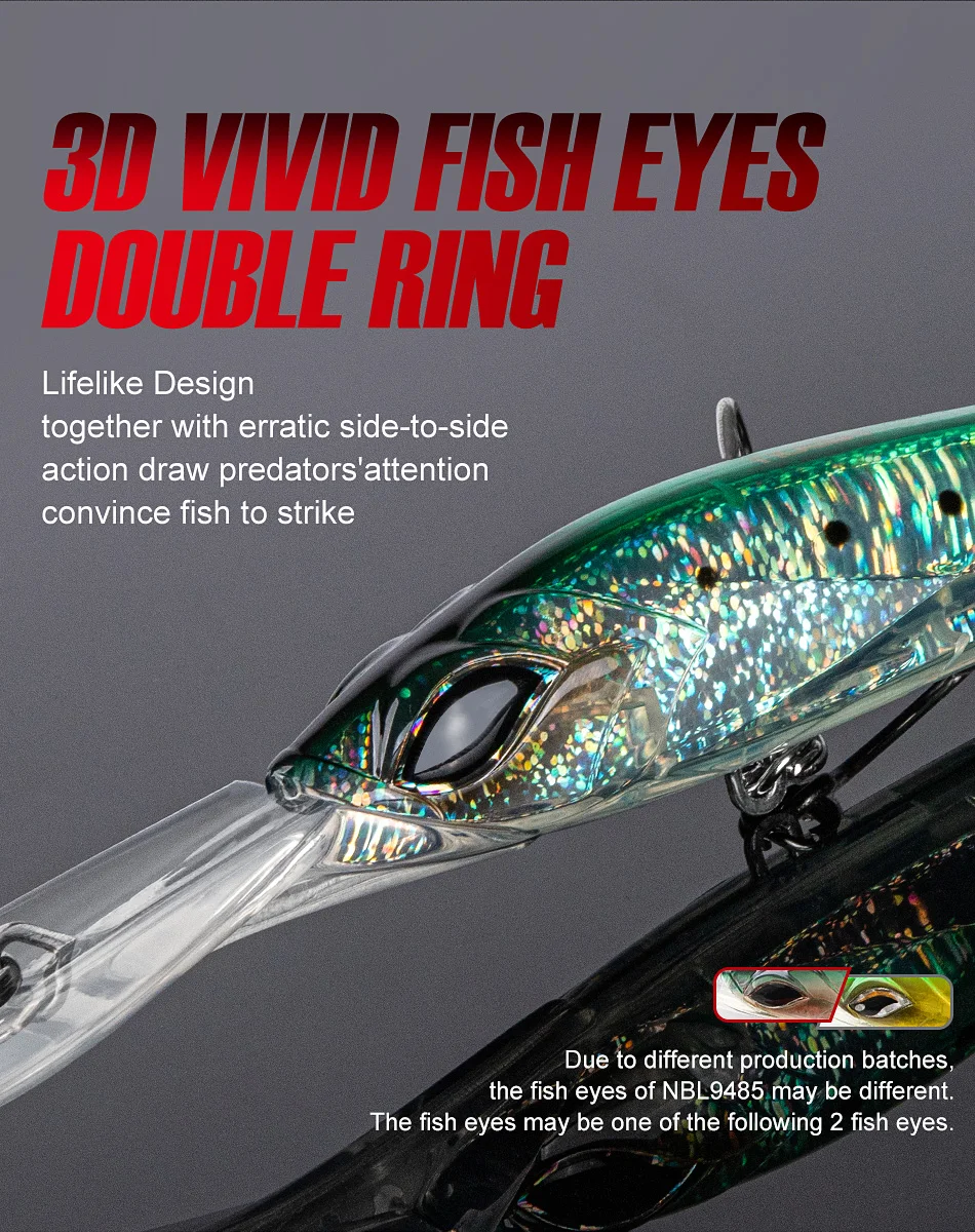 Noeby 180 mm, 90 g Trolling-Minnow-Angelköder, schwimmender Wobbler, Big Game, künstlicher harter Köder für Sea GT Thunfisch-Angelköder – Detail 11