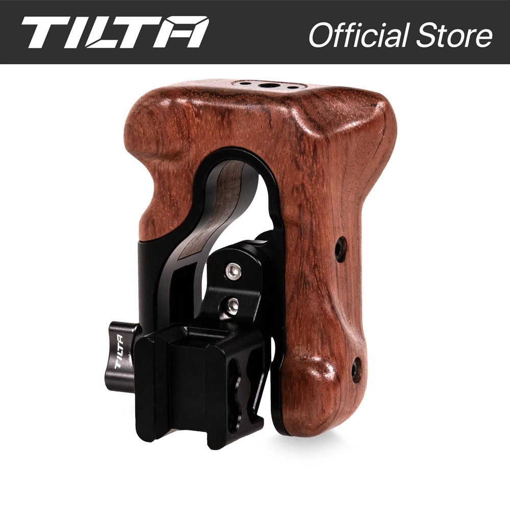 TILTA TA-RWH4-B Right Side Handle attaches to the right side for RED Komodo camera cages by NATO Rail Attachment