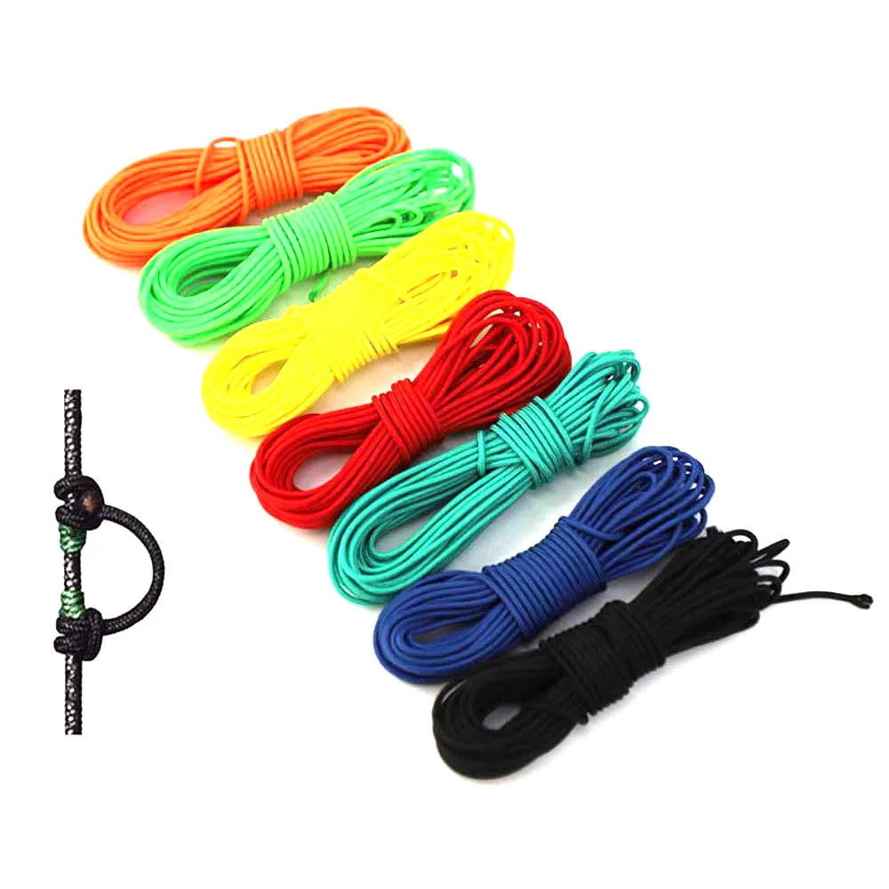 3m Compound Bow D Loop Release String Nocking D Ring Buckle Rope Bow Release U Rope Release Aid Archery Accessories