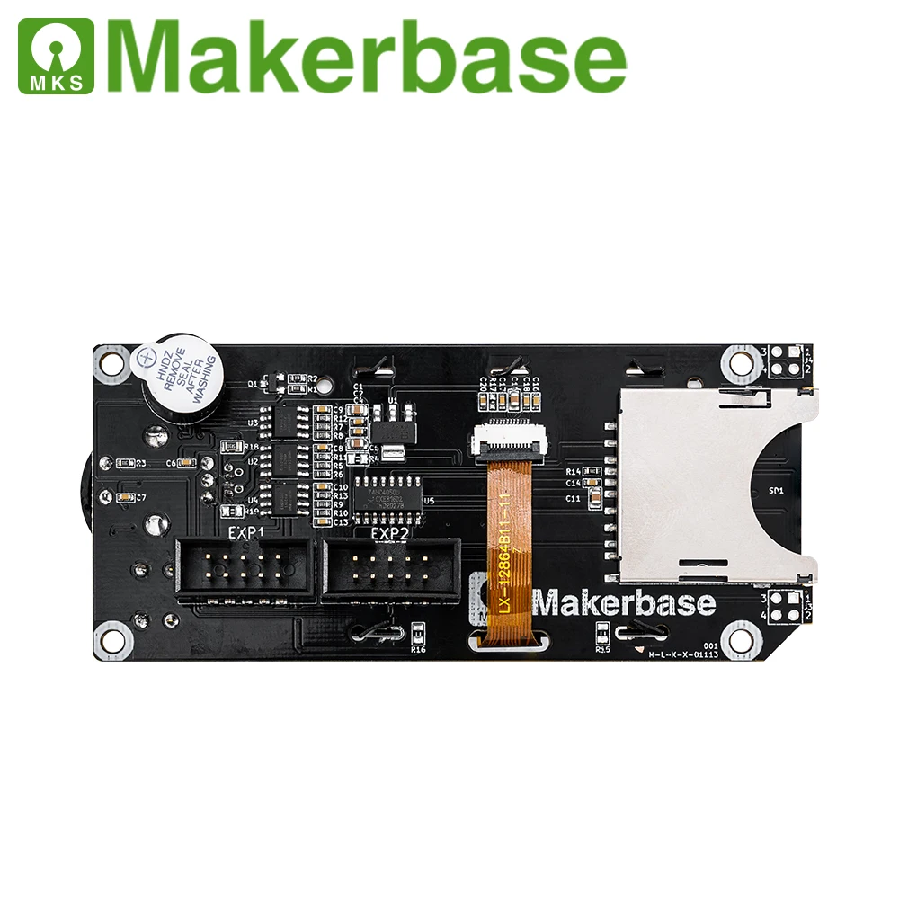 Makerbase MKS MINI12864 V3 вставка SD-карты боковой ЖК-дисплей смарт-экран Запчасти для 3D-принтера MKS SKR VORON mini 12864