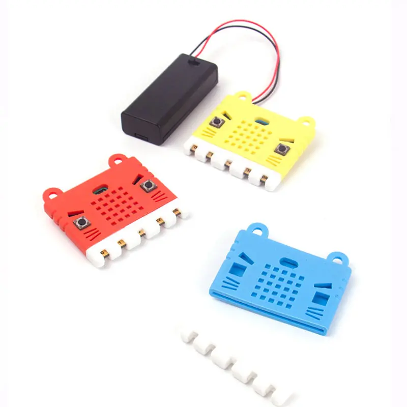 BBC Micro: bit Case Silicone Kittenbot Colorful Protective Shell Thickness 12mm for Micro Bit  Makecode Programming Board Module
