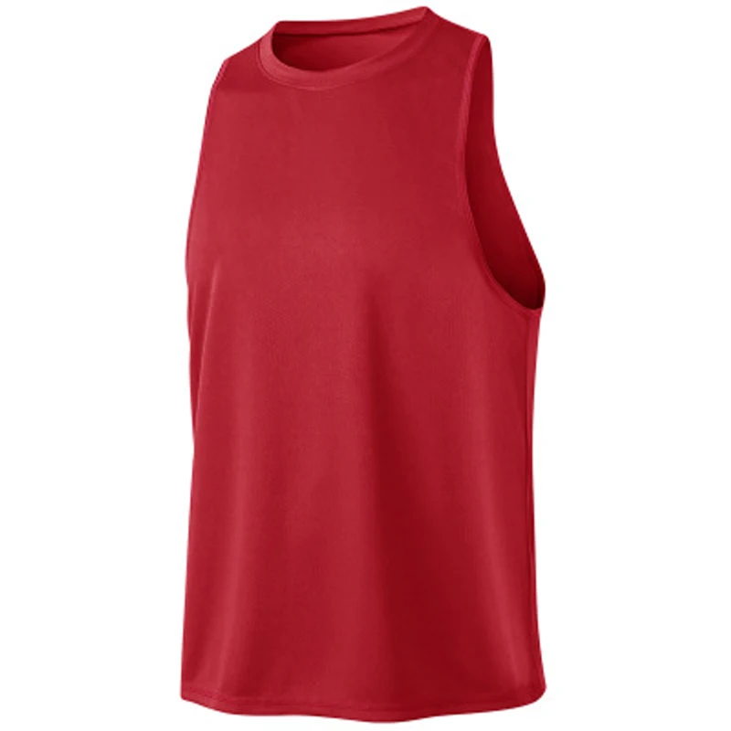 Men's Running Vest Running Training Vest Sleeveless T-shirt Quick-drying Top Men Jersey Clothing Sport Gym Rashguard Vest