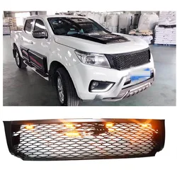 OWN DESIGN MODIFIED PICKUP TRUCK FRONT GRILLS COVER DOWN GRILLE FIT FOR NAVARA NP300 D23 PICKUP CAR 2015-2017 DOWN SIDE GRILL