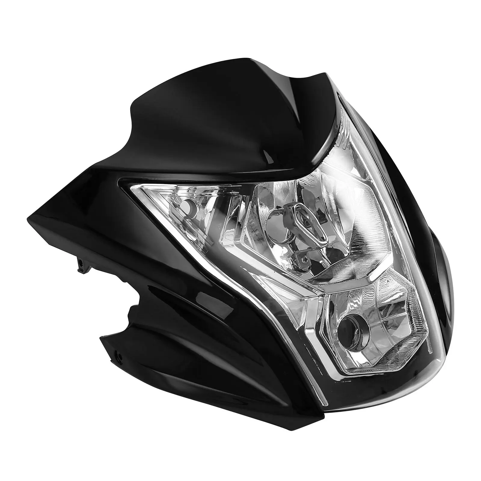 Lampu depan lampu Fairing lampu Cowling untuk Kawasaki ER6N ER-6N 2012-2015 sepeda motor