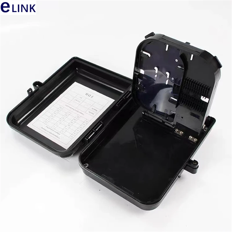 16 core FTTH distribution box 310*260*95mm PC alloy wall mounted junction box waterproof 1x16 enclusure ELINK