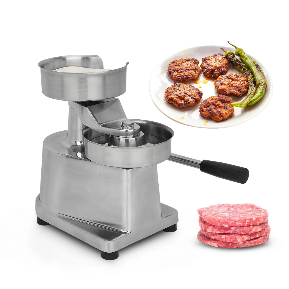 ITOP 100 mm-150mm Manuelle Hamburger Presse Burger Forming Maschine Runde Fleisch Gestaltung Burger Patty Maker Aluminium Maschine Heavy Duty