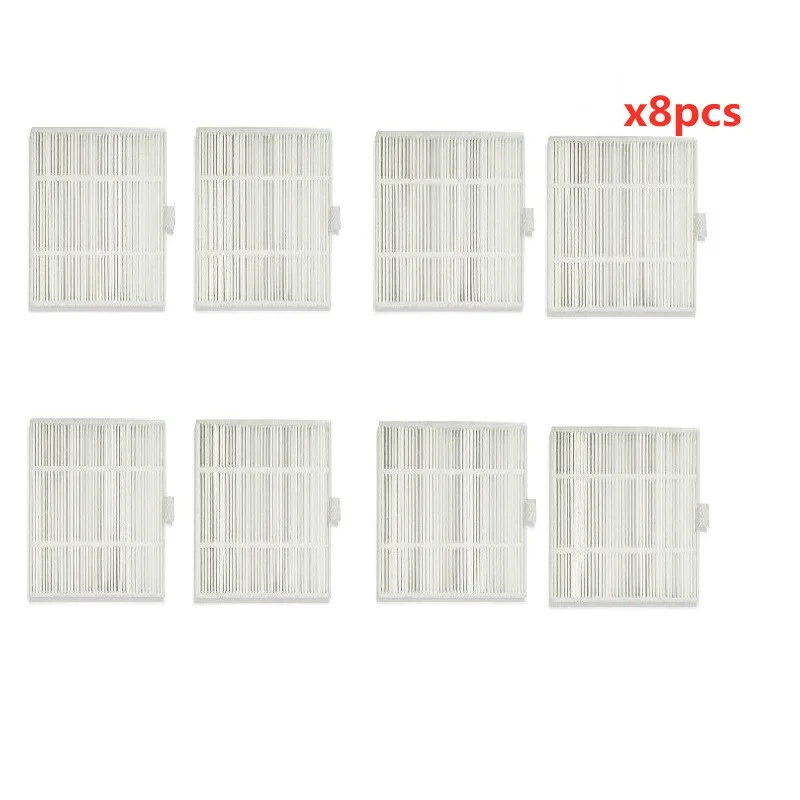 8 قطعة/الوحدة روبوت فراغ نظافة فلتر HEPA ل kitfort kt-545 الروبوتية مكنسة كهربائية أجزاء اكسسوارات HEPA استبدال