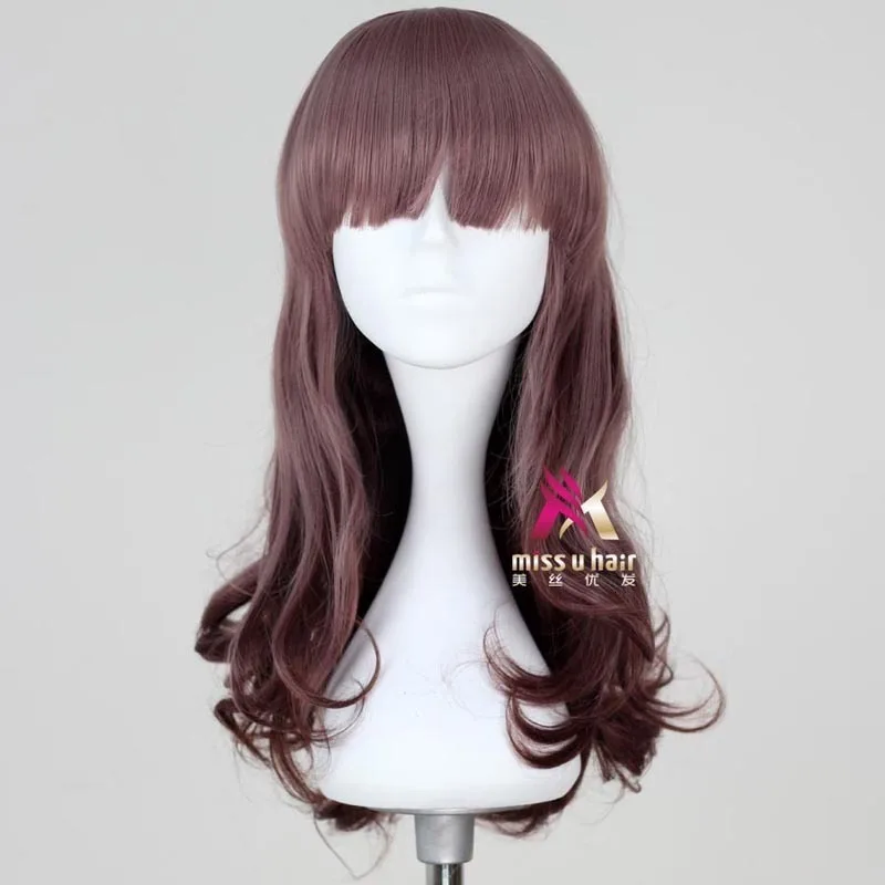 New lolita sweet diary gradient wig ombre silly short curly silly girl parrucche cosplay baby princess doll capelli sintetici + parrucca cap