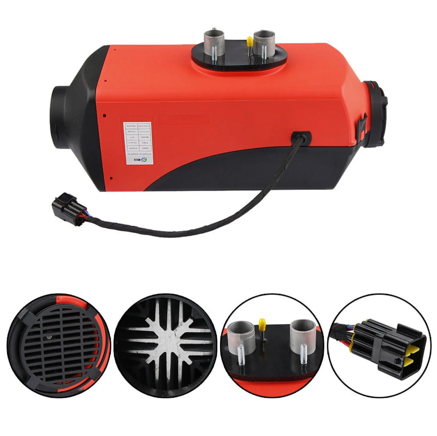 

12V2KW Low Noise car diesel air parking heater car heater LED+Remote Control Monitor Switch For Bus Trucks Motorhome