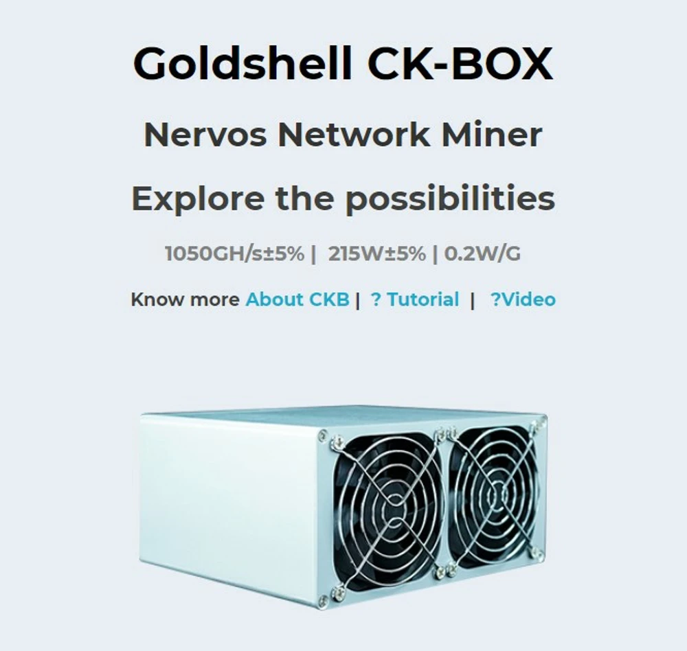 Neue Goldshell CK-BOX 1050GH/s Eaglesong CKB ASIC miner mit NETZTEIL besser als CK5 KD-BOX LB-BOX Mini-DOGEN antminer K5 WhatsMiner