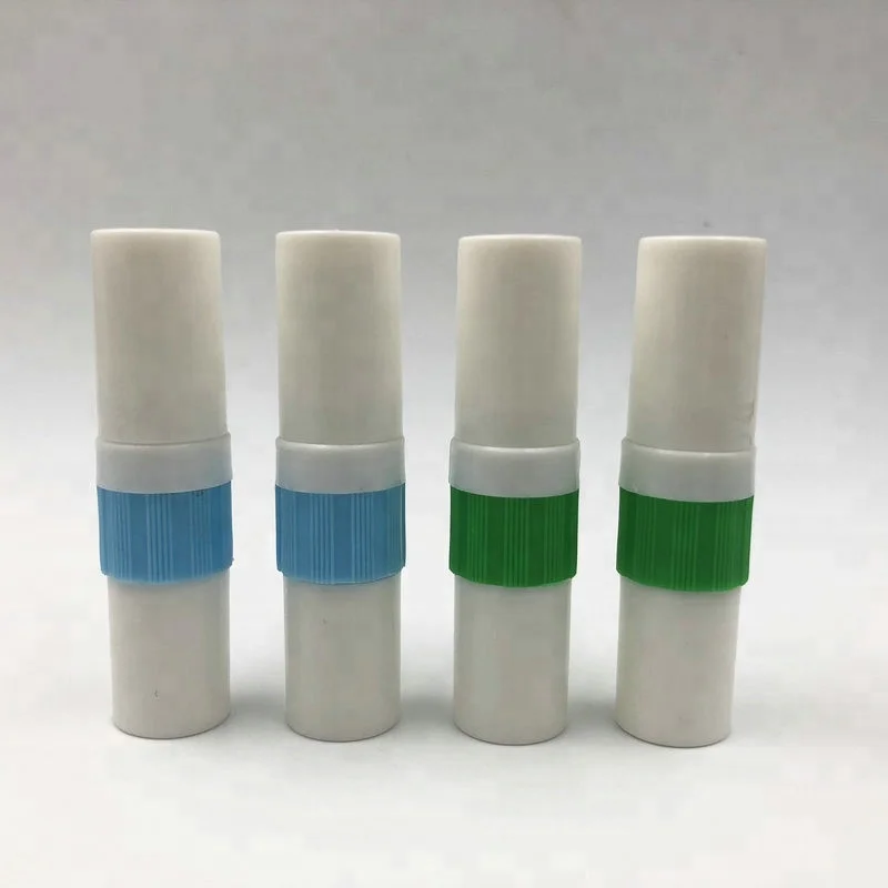 120pcs 2ml Nasal Inhaler 2 in 1 Asthma Inhaler Nasal Inhaler Sticks with high quantity wicks for Essential Oil Packaging