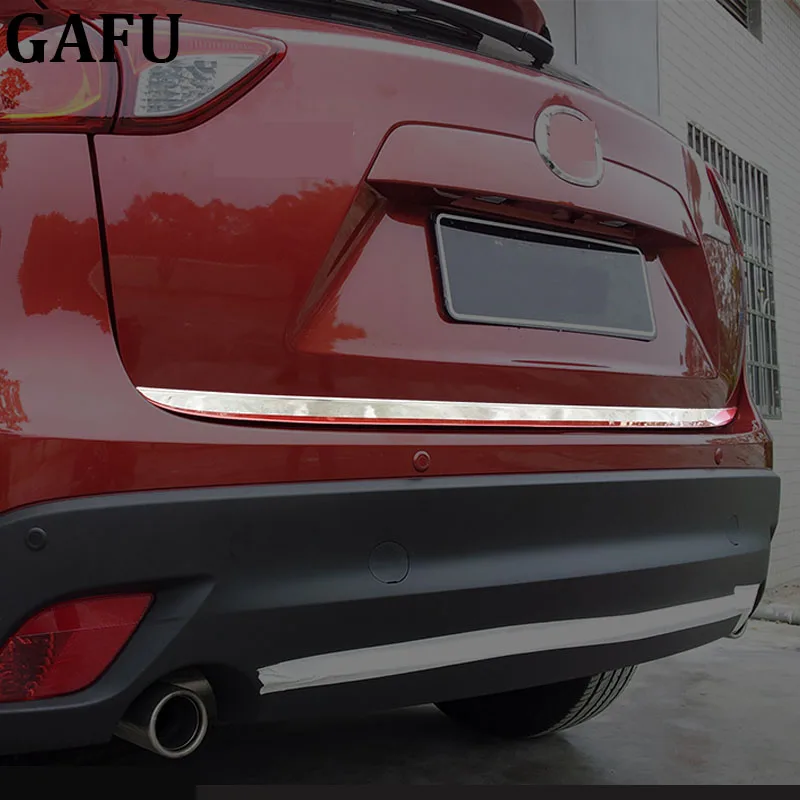 

Stainless Steel Car Back Door Tailgate Trim Sticker For Mazda CX-5 CX5 2017 2018 2019 2020 2021 2022 Car Accessories