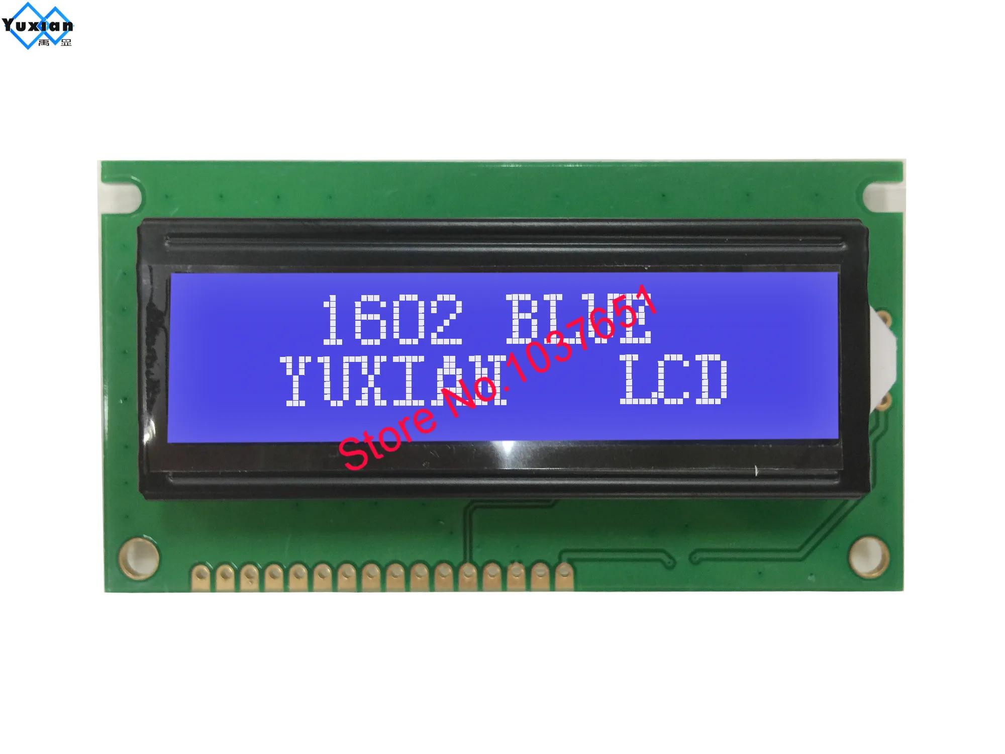 Imagem -04 - Módulo de Exibição Lcd 1602 Hd44780 1602c Bc1602h 15pin Leda 16pin Ledk 84x 44 mm