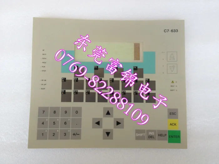 

New 6ES7630-0DA00-0AB0 6ES7 630-0DA00-0AB0 C7-633 button film button panel