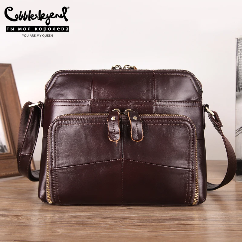 Sapateiro lenda feminina multi bolsos de couro genuíno crossbody bolsa de ombro genuin titular do cartão bolsas designer casuais 2019