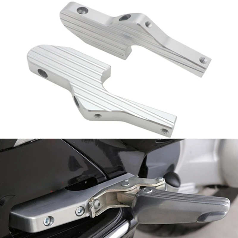 Scooter Foot Rests Passenger Foot Pegs Extensions Extended Footpegs for Vespa GT GTS GTV 60 125 150 200 250 300 300Ie