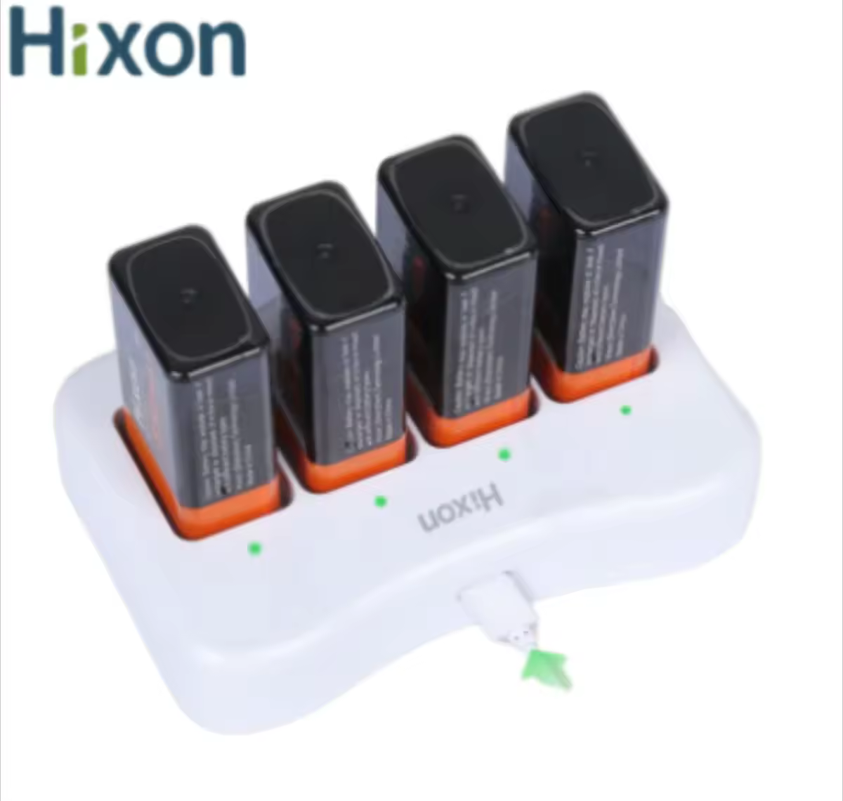 9V 6F22 Protected 850mAh Rechargeable Li-ion Battery&Charger For Smoke Alarm, Fire Alarm, Multimeter,Radio Microphone