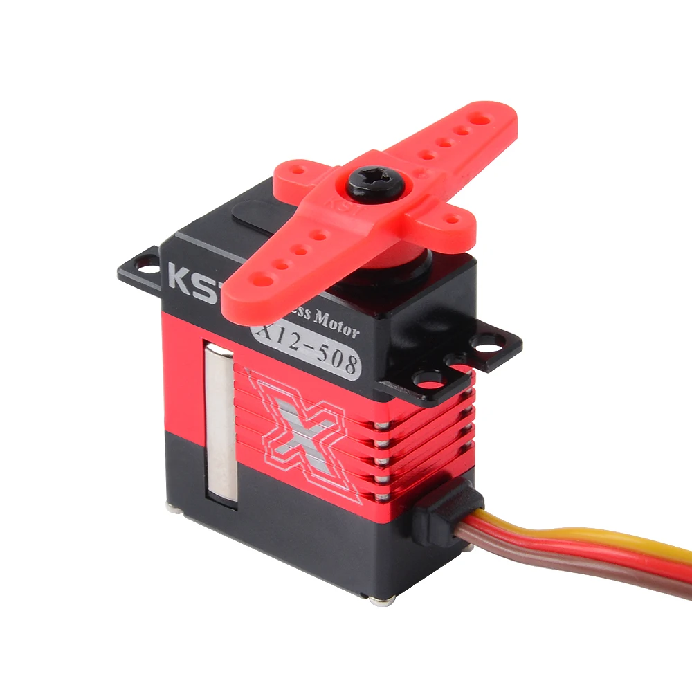 KST X12-508 6.2kg Micro Metal Gear HV Digital Coreless Servo Motor For UAV Helicopter Airplane RC Model