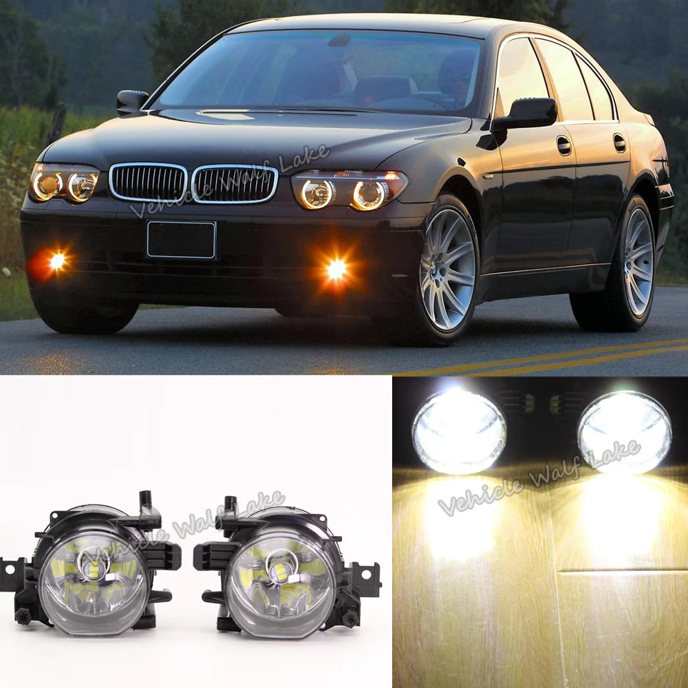 

Светодиодные противотуманные фары для BMW серии 7 E65 E66 730 740 745d 735 745 760 2001 2002 2003 2004 2005 Передние противотуманные фары Противотуманные фары светодиодные лампы